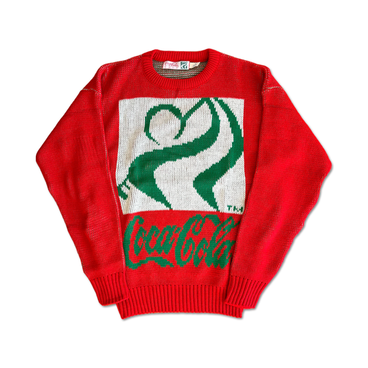 90's Coca-Cola Golf Knit Sweater