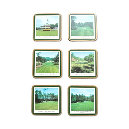 80s Masters Augusta National Coaster Set