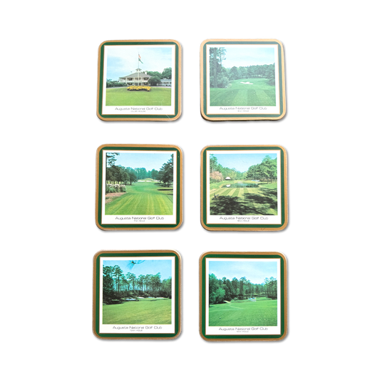 80s Masters Augusta National Coaster Set