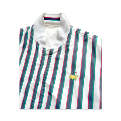 90's Masters Augusta National Reversible Striped Jacket