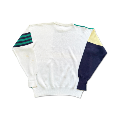 90's Masters Augusta National Abstract Knit Sweater