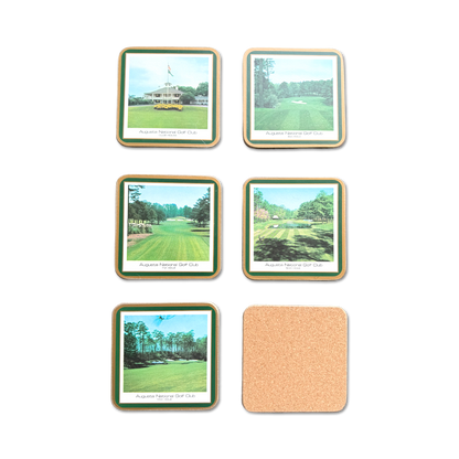 80s Masters Augusta National Coaster Set