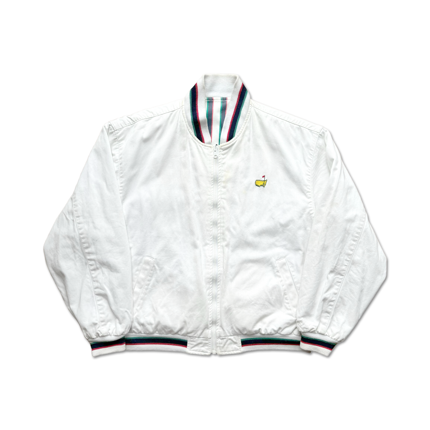 90's Masters Augusta National Reversible Striped Jacket