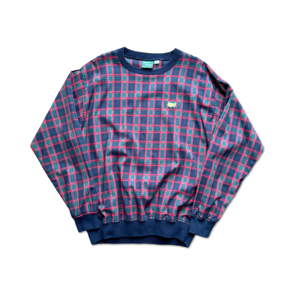 90's Masters Augusta National Plaid Lightweight Pullover