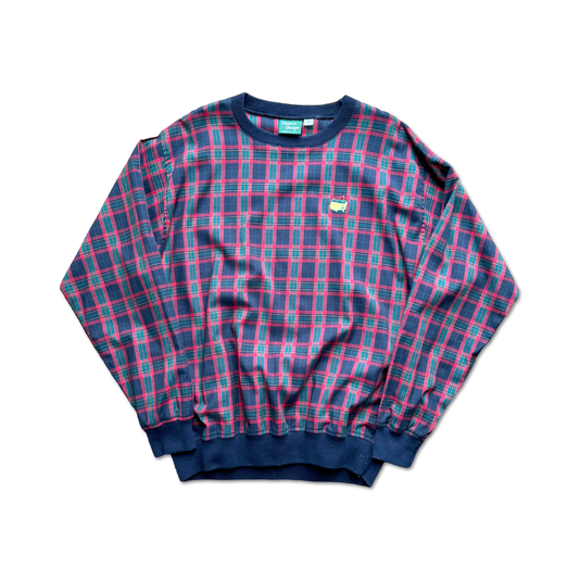 90's Masters Augusta National Plaid Lightweight Pullover