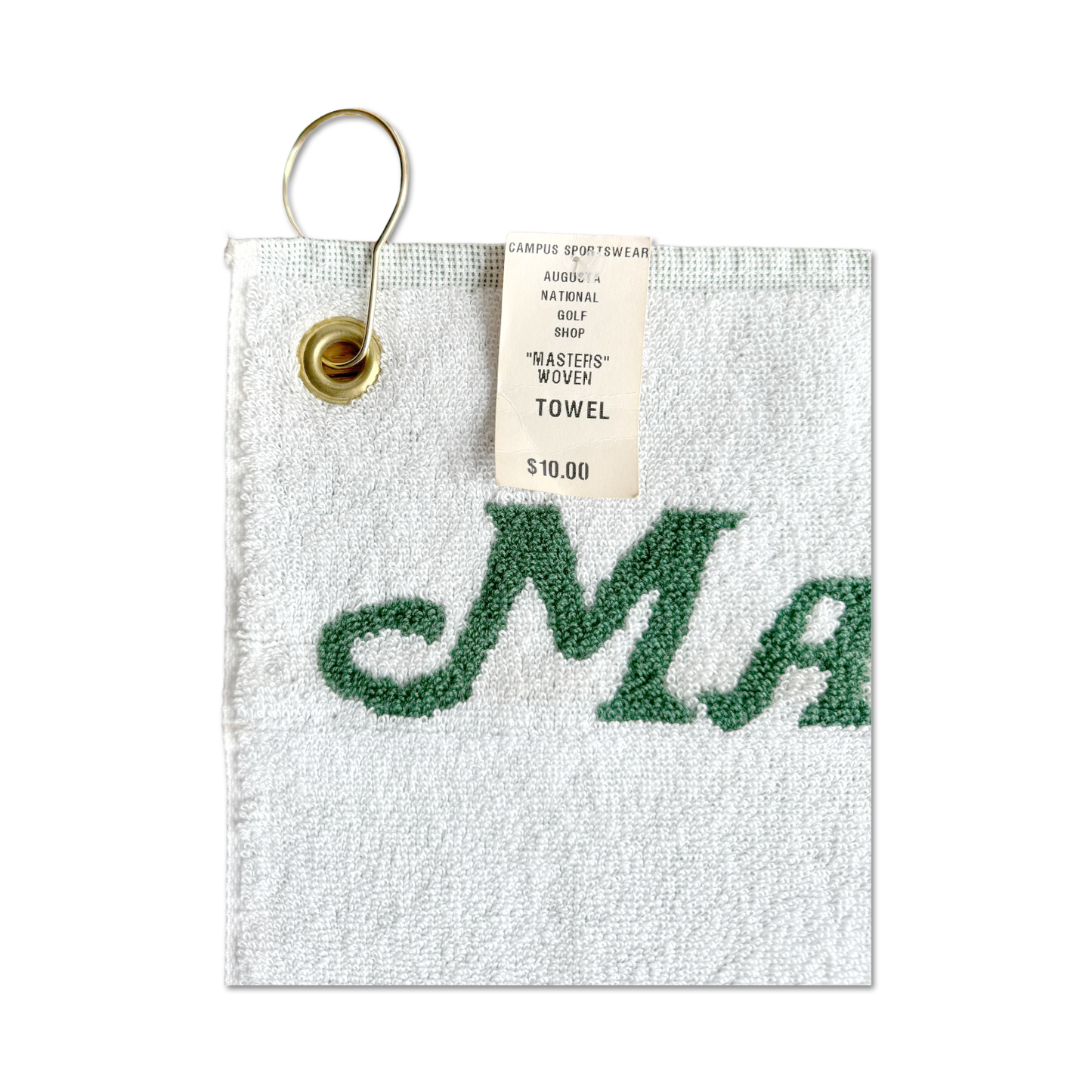 80's Masters Augusta National Golf Towel