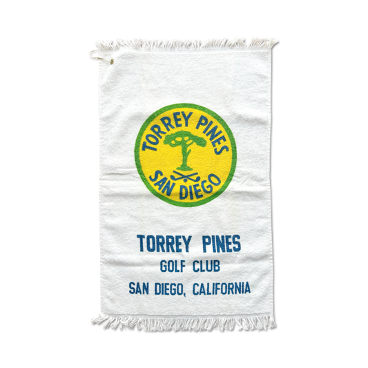 80's Torrey Pines Golf Towel
