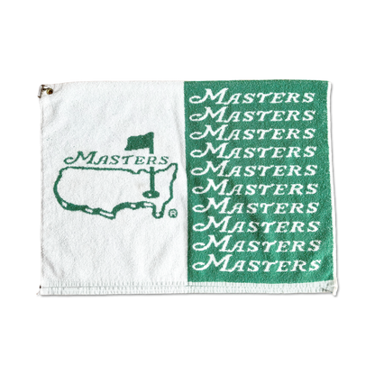 90's Masters Augusta National Golf Towel
