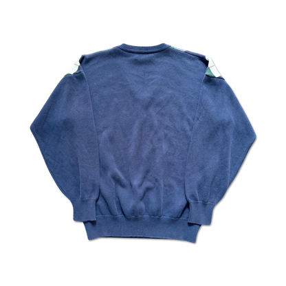 90's Masters Augusta National Argyle Knit Sweater