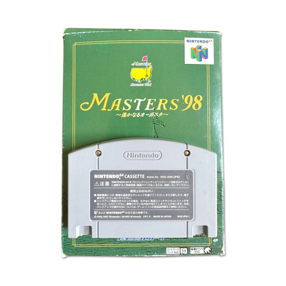 1998 Masters Nintendo 64 Game (Japan Exclusive)