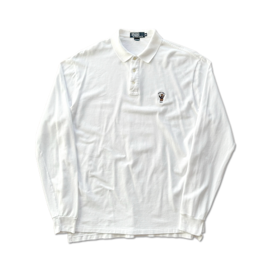 1992 Polo Ralph Lauren Golf Bear Longsleeve Polo