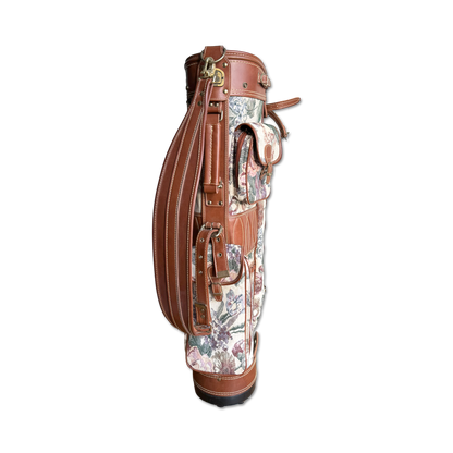 70's Floral Tapestry Golf Bag