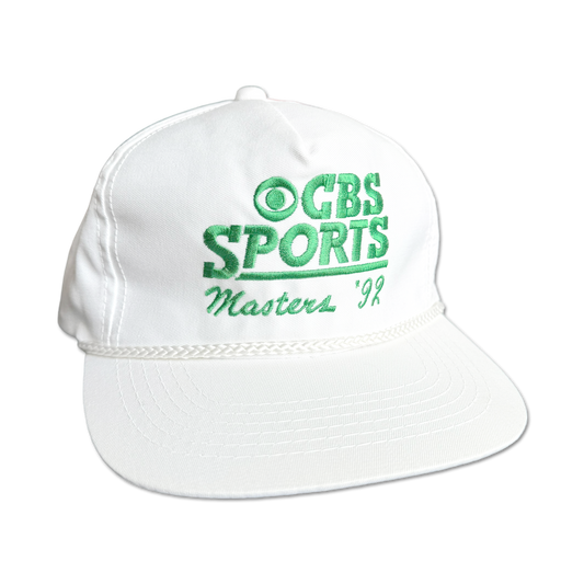 1992 Masters CBS Sports Hat