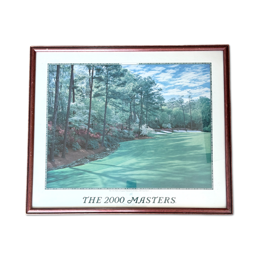 2000 Masters Framed Artwork