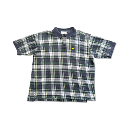 90's Masters Augusta National Plaid Polo