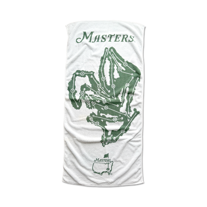 90s Masters Augusta National Beach Towel