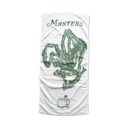 90s Masters Augusta National Beach Towel