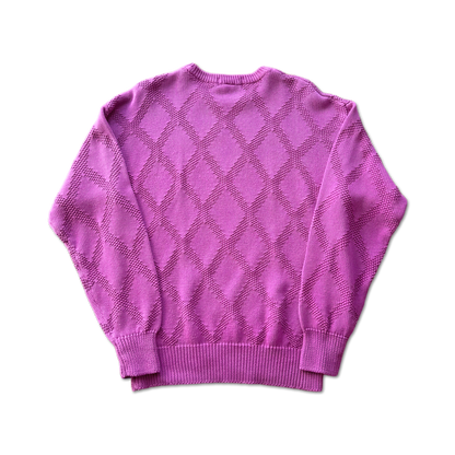90's Pinehurst Diamond Knit Crewneck