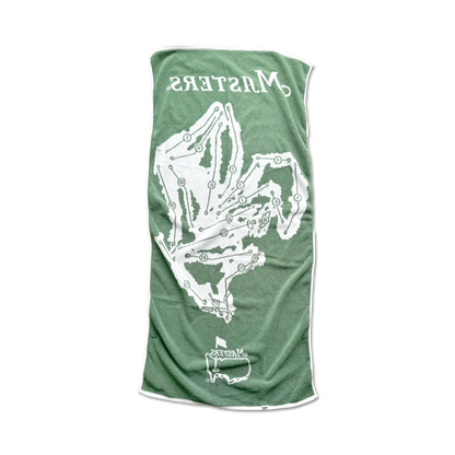 90s Masters Augusta National Beach Towel