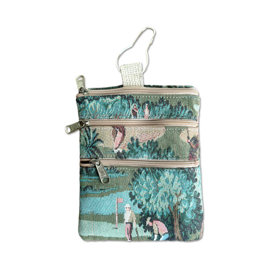 90's Tapestry 3-Compartment Accesory Bag