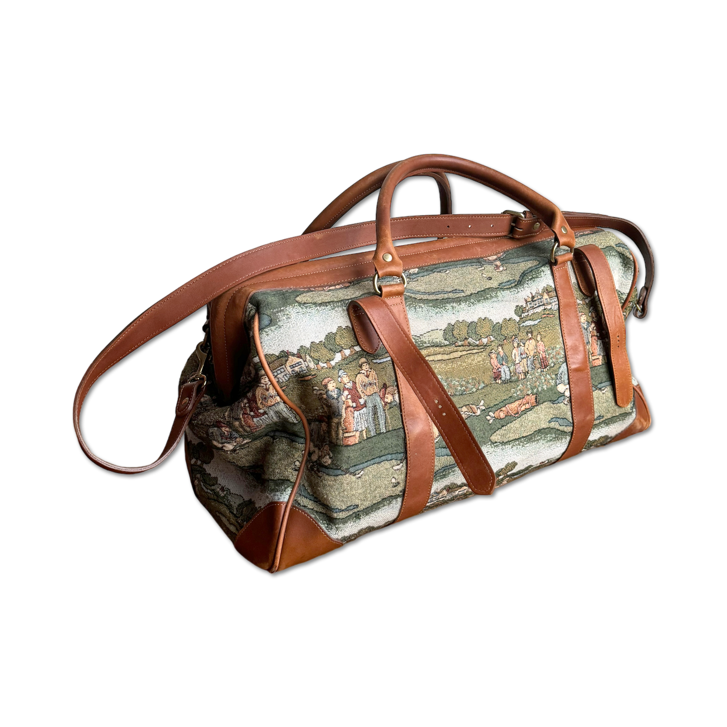 90's Tapestry Golf Duffle Bag