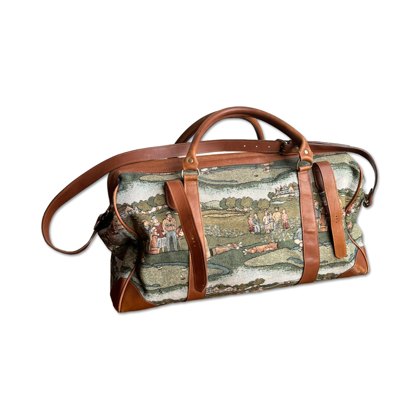 90's Tapestry Golf Duffle Bag