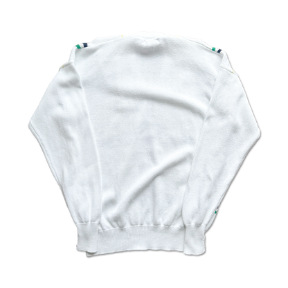 90's Masters Augusta National Plaid V-Neck Knit Sweater