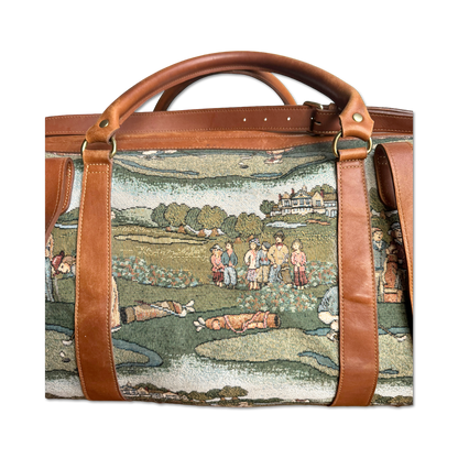 90's Tapestry Golf Duffle Bag