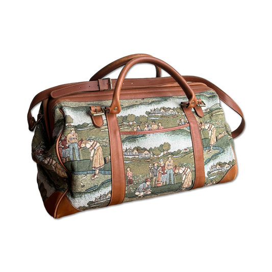 90's Tapestry Golf Duffle Bag