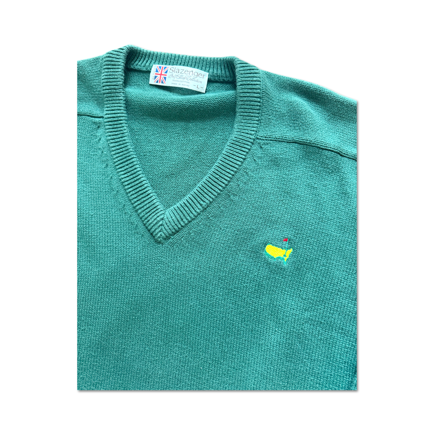 90's Masters Augusta National V-Neck Sweater