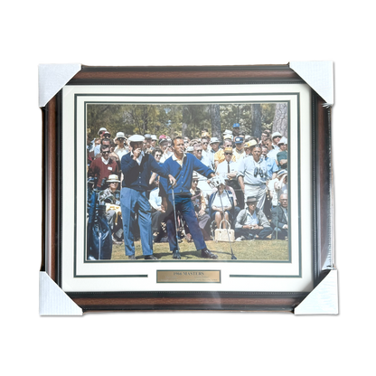 1966 Masters Arnold Palmer & Ben Hogan Framed Photo Print