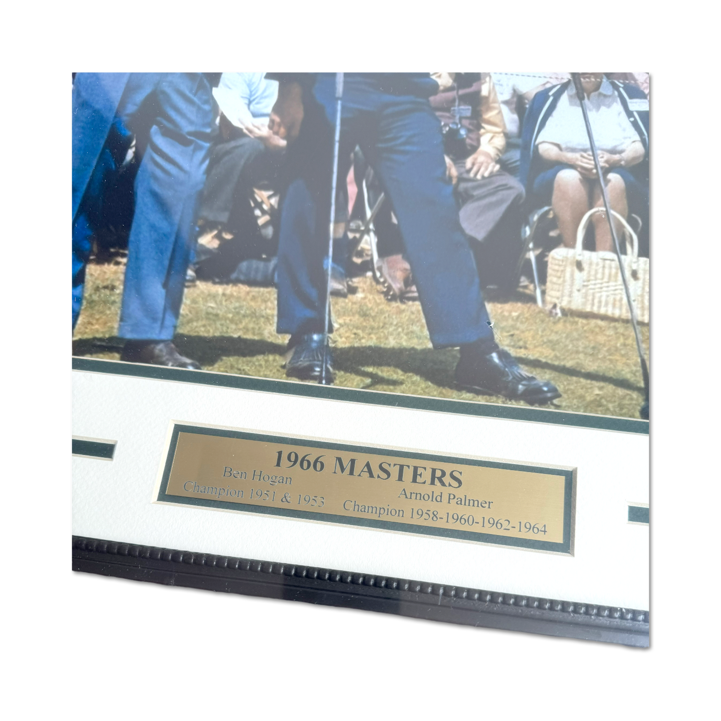 1966 Masters Arnold Palmer & Ben Hogan Framed Photo Print
