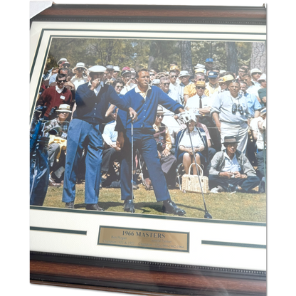 1966 Masters Arnold Palmer & Ben Hogan Framed Photo Print