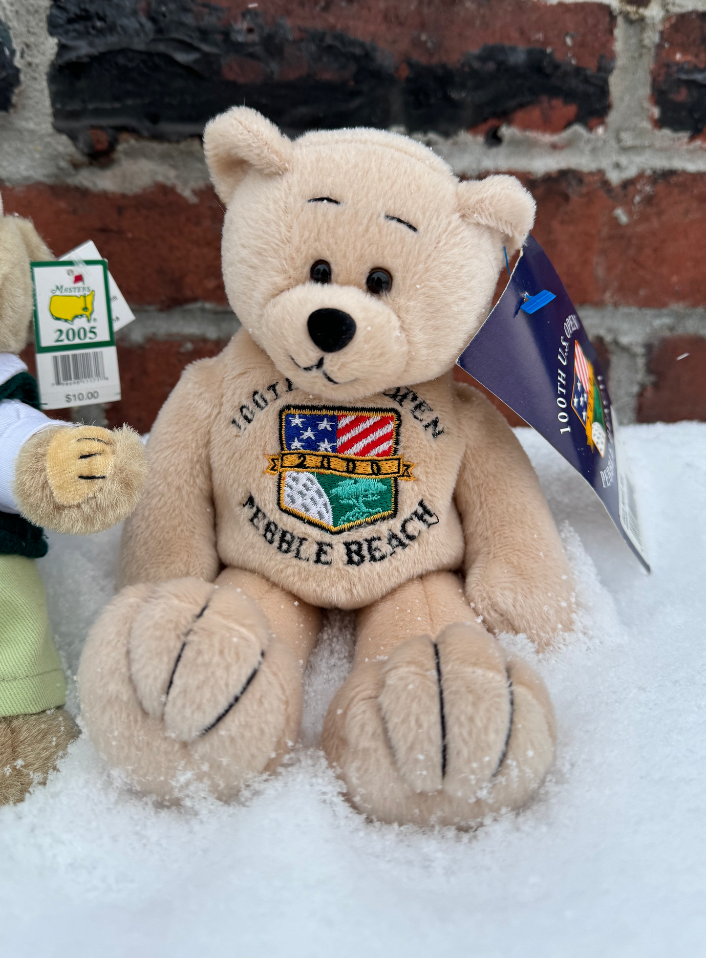 2000 U.S. Open Pebble Beach Golf Links Teddy Bear