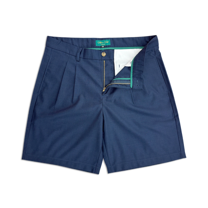 Signature Pleated Shorts