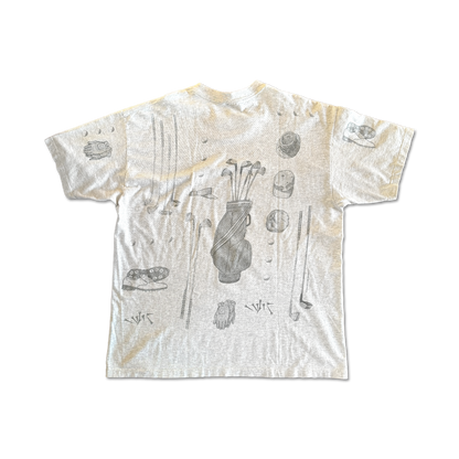 1995 All Over Print Golf T-Shirt